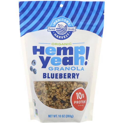 Manitoba Harvest, Hemp Yeah! Organic Granola, Blueberry, 10 oz (283 g) Review