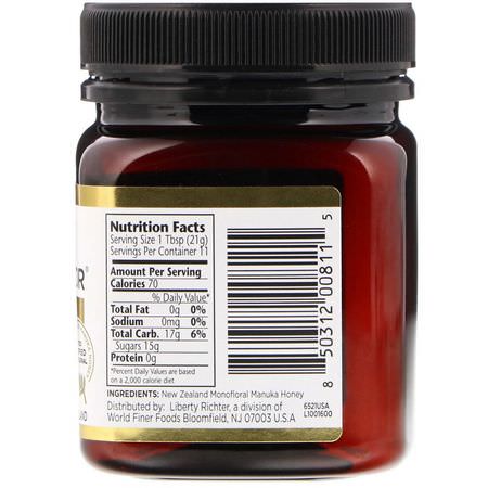 Manuka Honung, Biprodukter, Kosttillskott: Manuka Doctor, Manuka Honey Monofloral, MGO 525+, 8.75 oz (250 g)