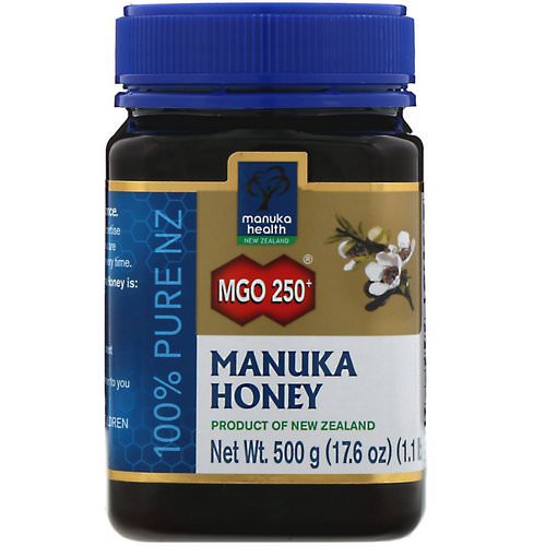 Manuka Health, Manuka Honey, MGO 250+, 1.1 lb (500 g) Review