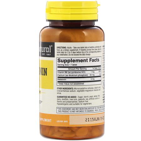 Melatonin, Sömn, Kosttillskott: Mason Natural, Melatonin, 5 mg, 300 Tablets