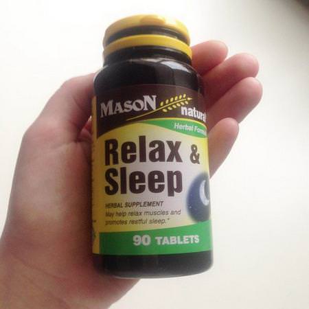 Mason Natural Herbal Formulas Sleep Formulas - Sömn, Kosttillskott, Örter, Homeopati
