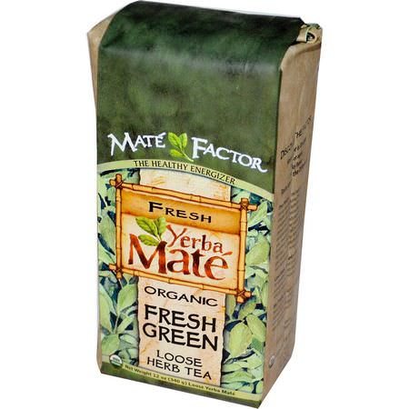 Mate Factor Yerba Mate Green Tea - Grönt Te, Yerba Mate, Homeopati, Örter