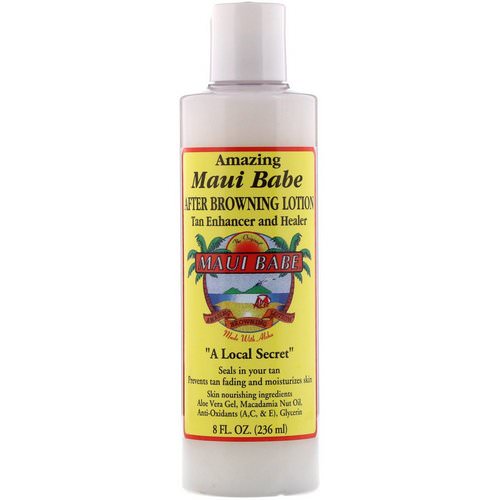 Maui Babe, After Browning Lotion, Tan Enhancer and Healer, 8 fl oz (236 ml) Review