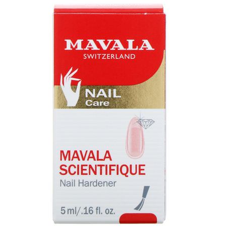 Nagelvård, Naglar, Smink: Mavala, Mavala Scientifique, Nail Hardener, .16 fl oz (5 ml)