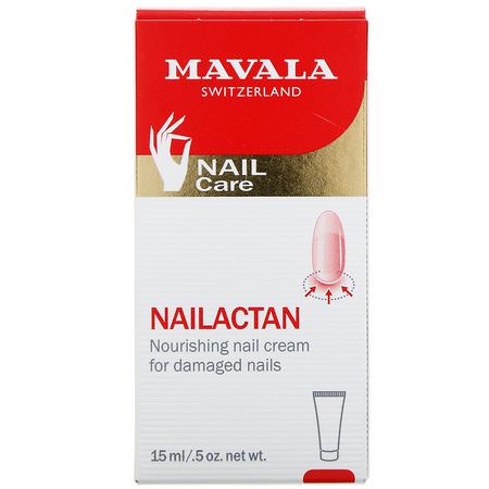 Nagelvård, Naglar, Smink: Mavala, Nailactan, Nourishing Nail Cream, 0.5 oz (15 ml)
