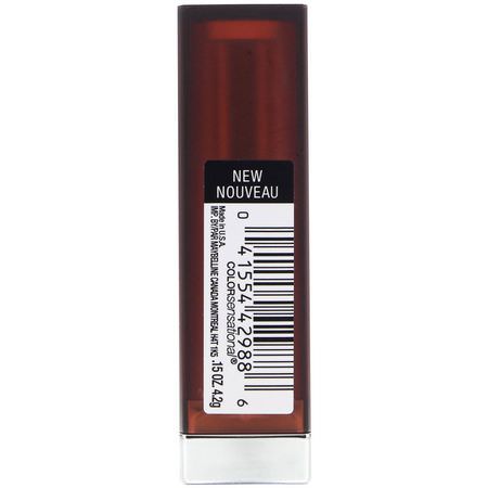Läppstift, Läppar, Smink: Maybelline, Color Sensational, Creamy Matte Lipstick, Daringly Nude, 0.15 oz (4.2 g)