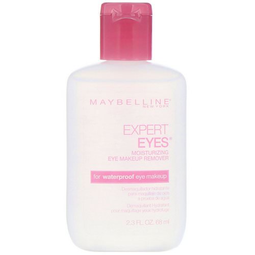 Maybelline, Expert Eyes, Moisturizing Eye Makeup Remover, 2.3 fl oz (68 ml) Review