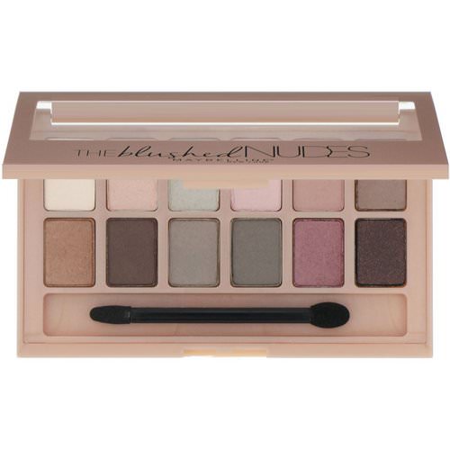 Maybelline, The Blushed Nudes Eyeshadow Palette, 0.34 oz (9.6 g) Review