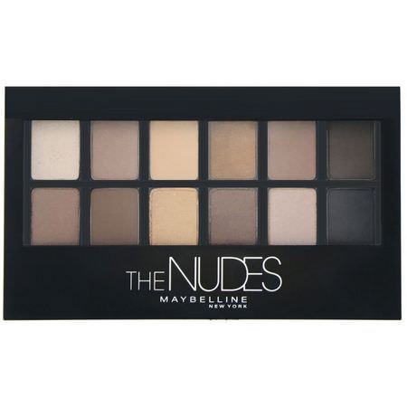 Makeupgåvor, Ögonskugga, Ögon, Smink: Maybelline, The Nudes Eyeshadow Palette, 0.34 oz (9.6 g)