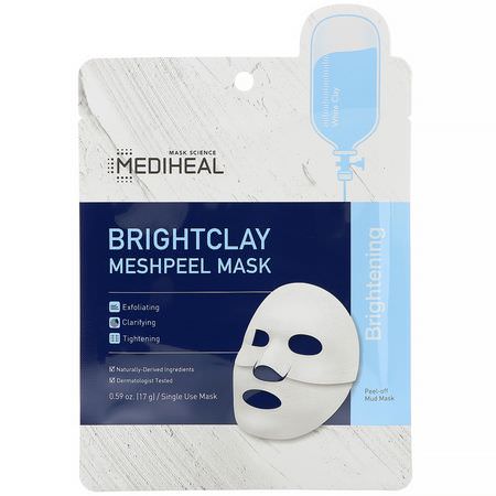 Mediheal K-Beauty Face Masks Peels Brightening Masks - Ljusare Masker, K-Beauty Ansiktsmasker, Skal, Ansiktsmasker
