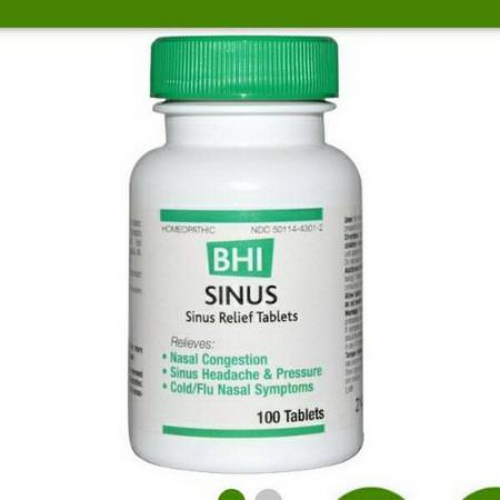 MediNatura Homeopathy Formulas Nasal Sinus Supplements - Sinustillskott, Nasal, Näsa, Öron