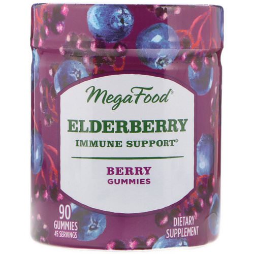 MegaFood, Elderberry, Immune Support, Berry, 90 Gummies Review