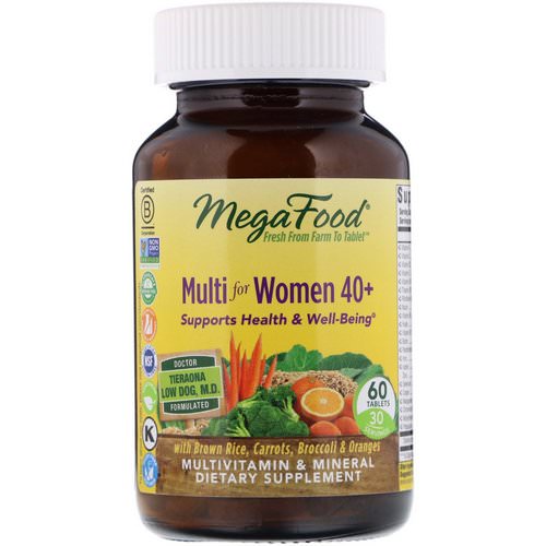 MegaFood, Multi for Women 40+, 60 Tablets Review