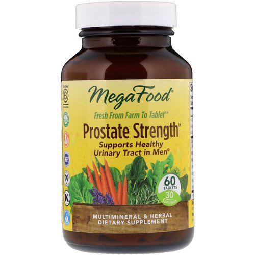 MegaFood, Prostate Strength, 60 Tablets Review