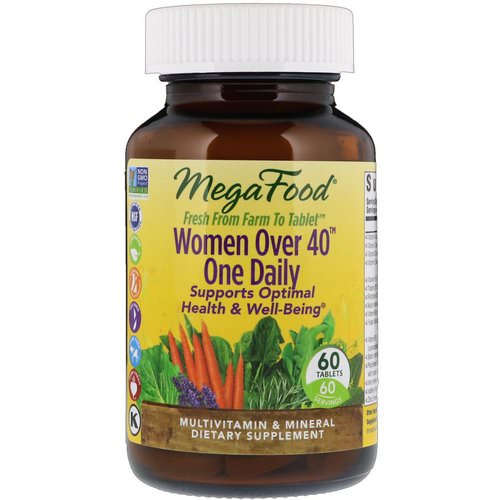 MegaFood, Women Over 40 One Daily, 60 Tablets Review