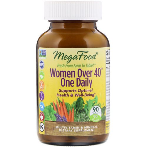 MegaFood, Women Over 40 One Daily, 90 Tablets Review