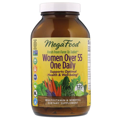 MegaFood, Women Over 55 One Daily, 120 Tablets Review