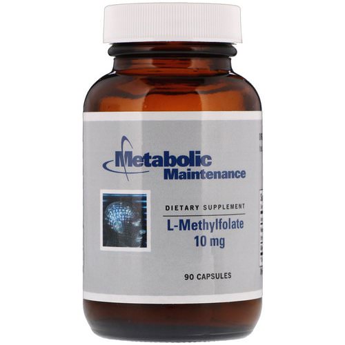 Metabolic Maintenance, L-Methylfolate, 10 mg, 90 Capsules Review