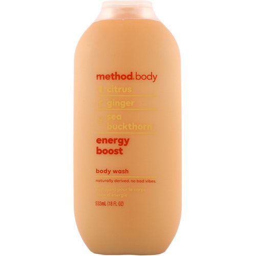 Method, Body, Body Wash, Energy Boost, 18 fl oz (532 ml) Review