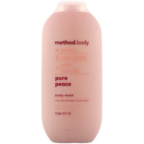 Method, Body, Body Wash, Pure Peace, 18 fl oz (532 ml) Review