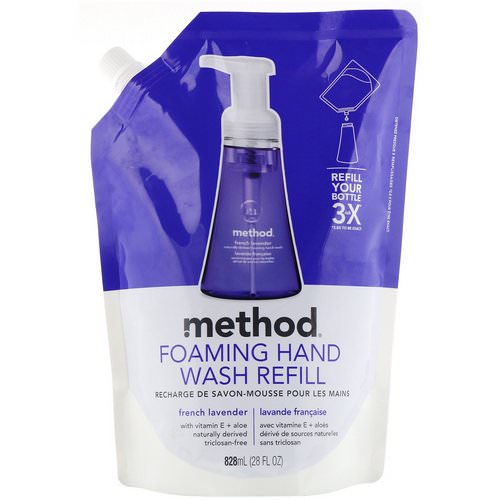 Method, Foaming Hand Wash Refill, French Lavender, 28 fl oz (828 ml) Review