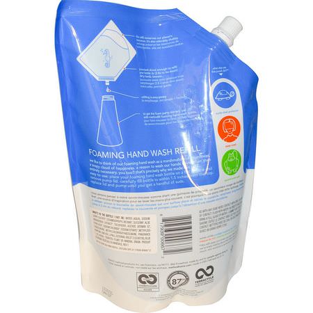 Påfyllning Av Handtvål, Dusch, Bad: Method, Foaming Hand Wash Refill, Sea Minerals, 28 fl oz (828 ml)