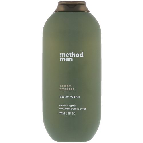 Method, Men, Body Wash, Cedar + Cypress, 18 fl oz (532 ml) Review