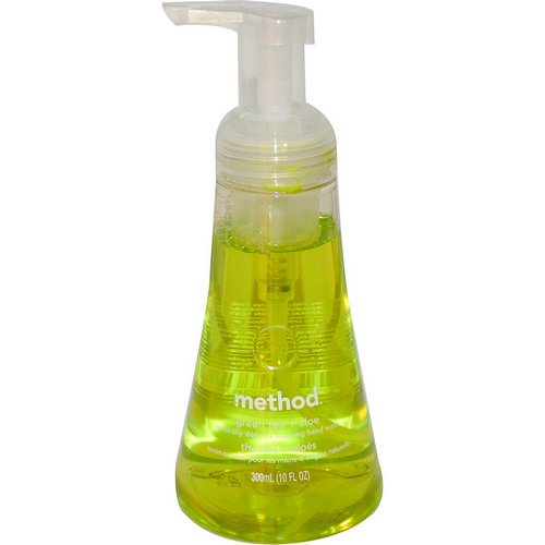 Method, Naturally Derived Foaming Hand Wash, Green Tea plus Aloe, 10 fl oz (300 ml) Review