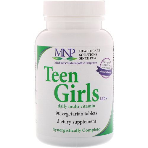 Michael's Naturopathic, Teen Girls Tabs, Daily Multi Vitamin, 90 Vegetarian Tablets Review