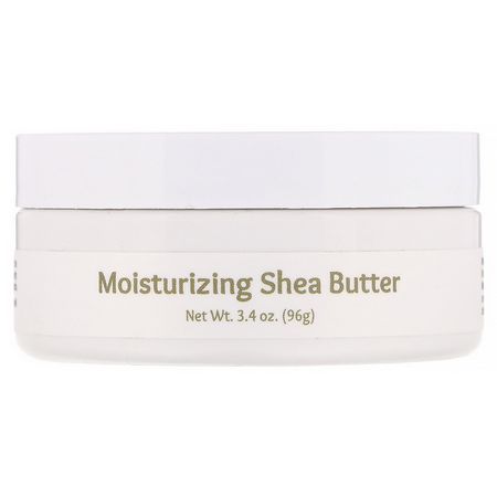Kroppssmör, Sheasmör, Lotion, Bad: Mild By Nature, Moisturizing Shea Butter, 3.4 oz (96 g)