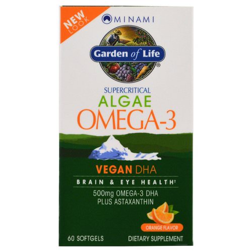 Minami Nutrition, Algae Omega-3, Orange Flavor, 60 Softgels Review