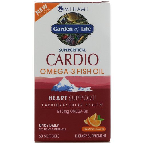 Minami Nutrition, Cardio Omega-3 Fish Oil, Orange Flavor, 60 Softgels Review
