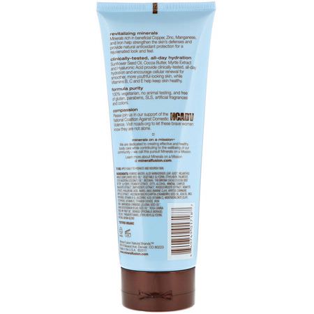 Lotion, Bad: Mineral Fusion, Body Lotion, Earthstone, 8 oz (227 g)