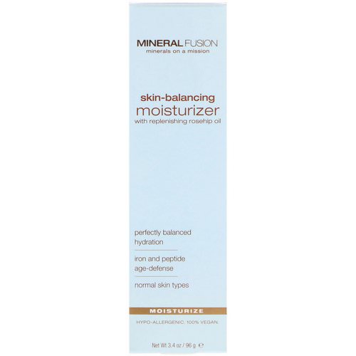 Mineral Fusion, Skin-Balancing Moisturizer, For Normal Skin Types, 3.4 oz (96 g) Review