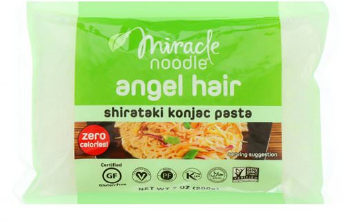 Miracle Noodle, Angel Hair, Shirataki Konjac Pasta, 7 oz (200 g) Review