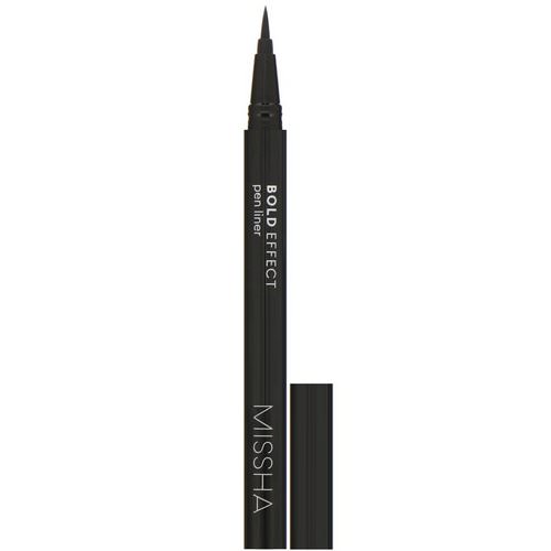 Missha, Bold Effect, Pen Liner, True Black, 0.4 g Review
