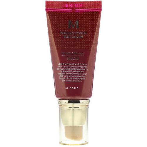 Missha, Perfect Cover BB Cream, SPF 42 PA+++, No. 23 Natural Beige, 50 ml Review