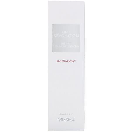 Toners, K-Beauty Cleanse, Scrub, Tone: Missha, Time Revolution, The First Treatment Essence Rx, 5.07 fl oz (150 ml)