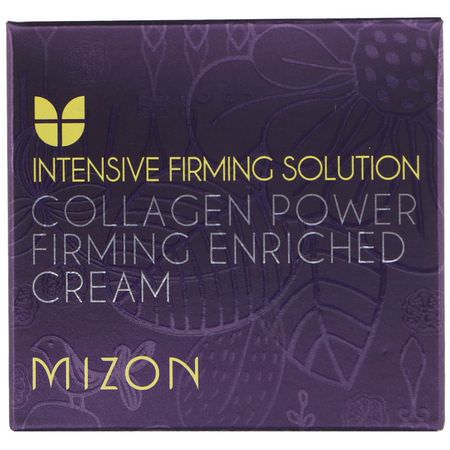 Firming, Anti-Aging, Serums, Behandlingar: Mizon, Collagen Power Firming Enriched Cream, 1.69 oz (50 ml)