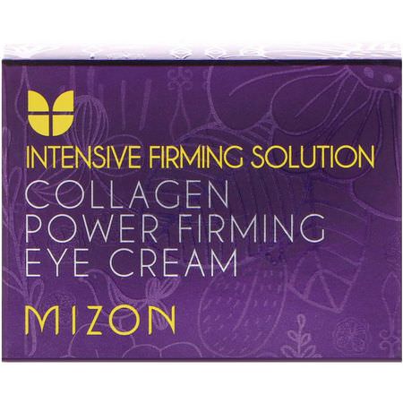 Eye Creams, K-Beauty Moisturizers, Creams, Face Moisturizers: Mizon, Collagen Power Firming Eye Cream, 0.84 oz (25 ml)