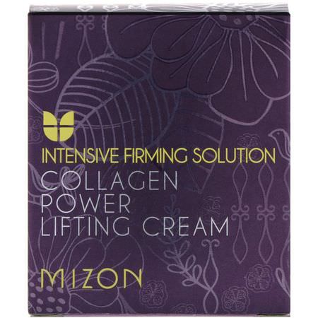 Collagen, K-Beauty Moisturizers, Krämer, Ansiktsfuktare: Mizon, Collagen Power Lifting Cream, 2.53 oz (75 ml)