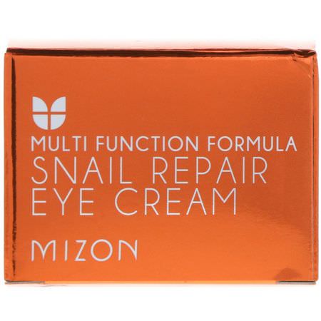 Eye Creams, K-Beauty Moisturizers, Creams, Face Moisturizers: Mizon, Snail Repair Eye Cream, 0.84 oz (25 ml)