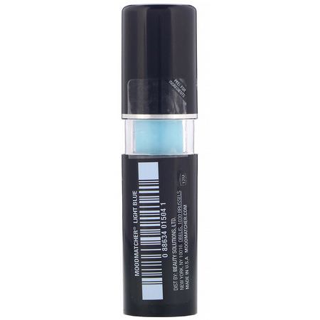 Läppstift, Läppar, Smink: MOODmatcher, Lipstick, Light Blue, 0.12 oz (3.5 g)