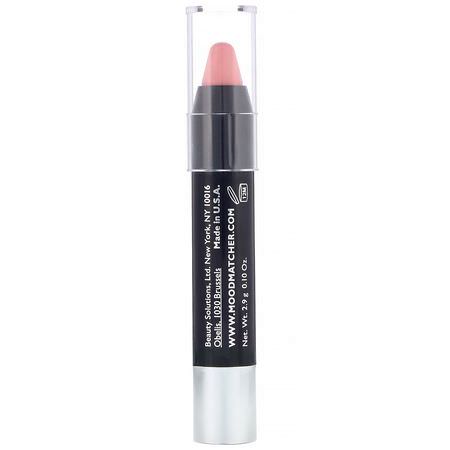 Läppstift, Läppar, Smink: MOODmatcher, Twist Stick, Lip Color, Pink, 0.10 oz (2.9 g)
