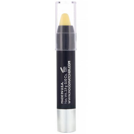 Läppstift, Läppar, Smink: MOODmatcher, Twist Stick, Lip Color, Yellow, 0.10 oz (2.9 g)