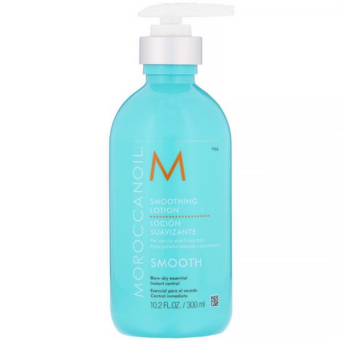 Moroccanoil, Smoothing Lotion, Smooth, 10.2 fl oz (300 ml) Review