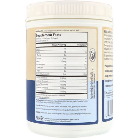 L-Glutamin, Bcaa, Aminosyror, Kosttillskott: MRM, BCAA+ G Reload, Post-Workout Recovery, Watermelon, 1.85 lbs (840 g)