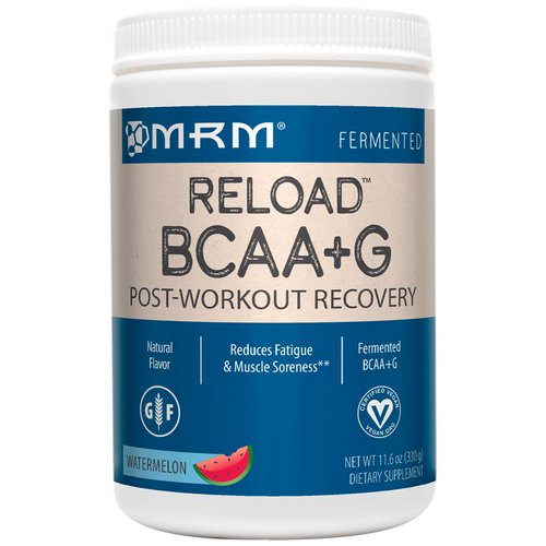 MRM, BCAA+ G Reload, Post-Workout Recovery, Watermelon, 11.6 oz (330 g) Review