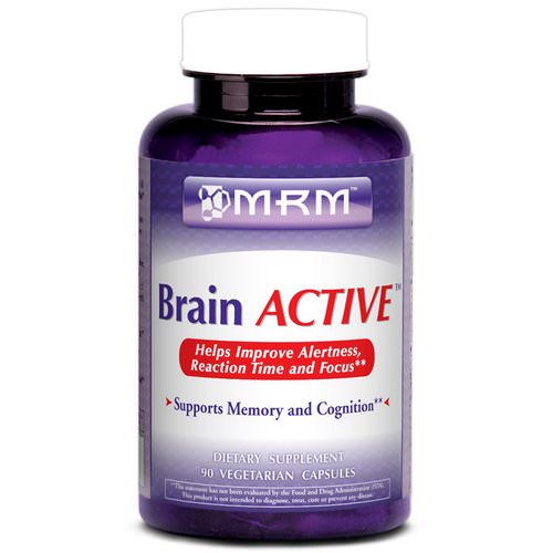 MRM, Brain Active, 90 Vegan Capsules Review