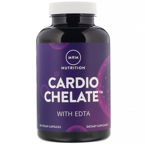 MRM, Cardio Chelate with EDTA, 180 Vegan Capsules Review